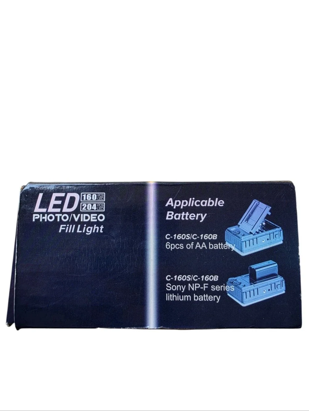 Stellar Lighting Systems PT-C-204B Premium LED Photo & Video Fill Light - New
